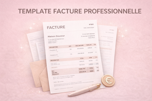 Template facture personnalisable