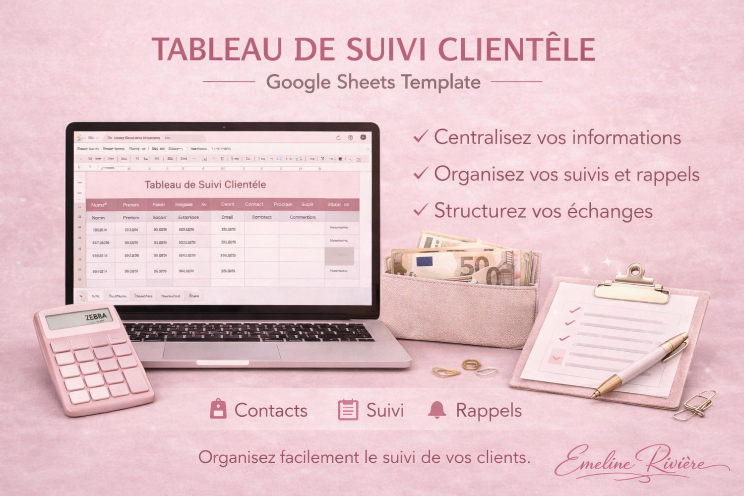Tableau de suivi de clientèle