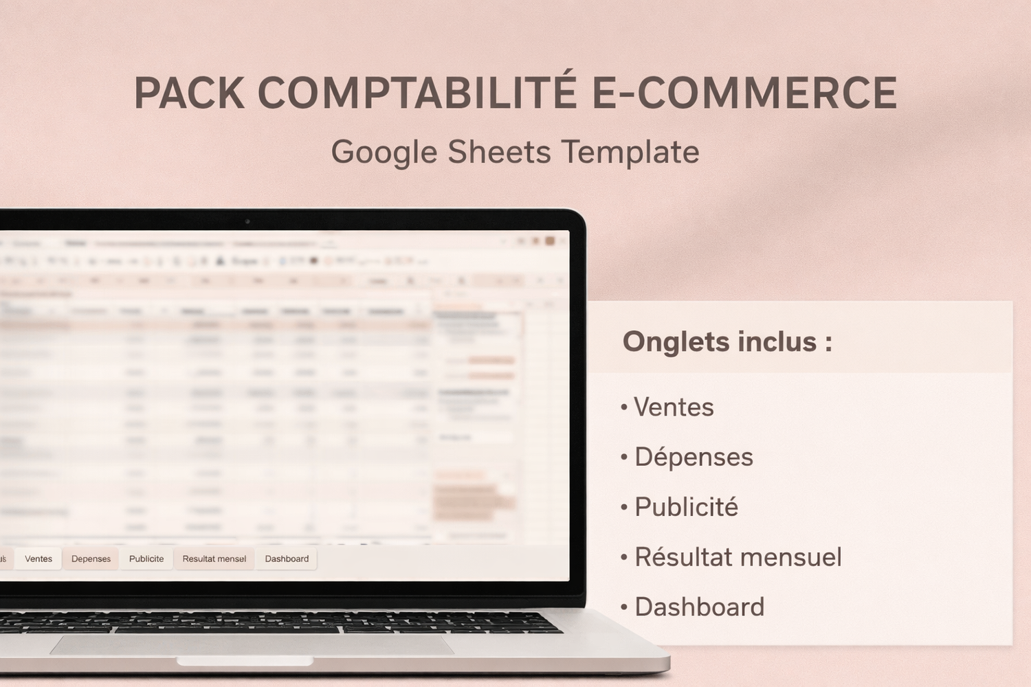 Pack comptabilité E-commerce
