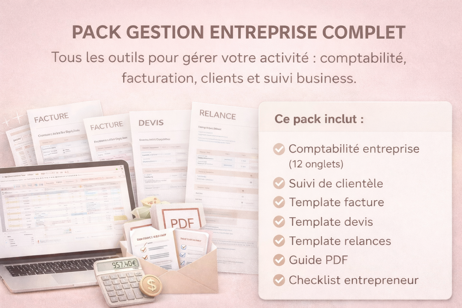 Pack gestion d'entreprise